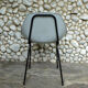 Pierre Guariche grey shell chair for Meurop 1950s-60s