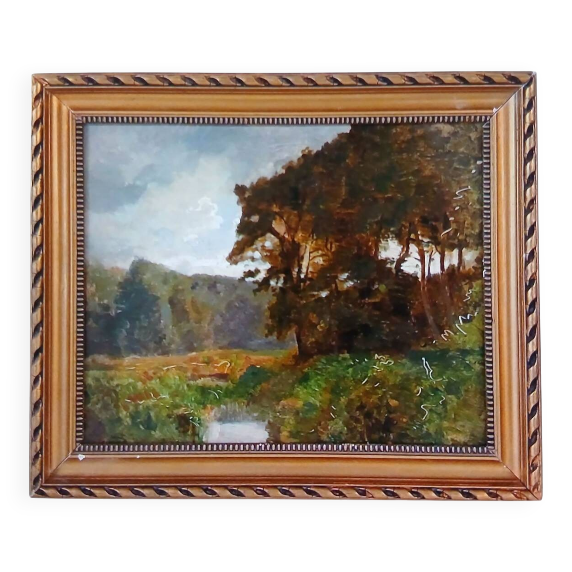 The Undergrowth by Louis Coignard 1812-1880