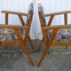 Pair of armchairs bridges of 50-60 years