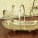 Ancienne corbeille en metal
