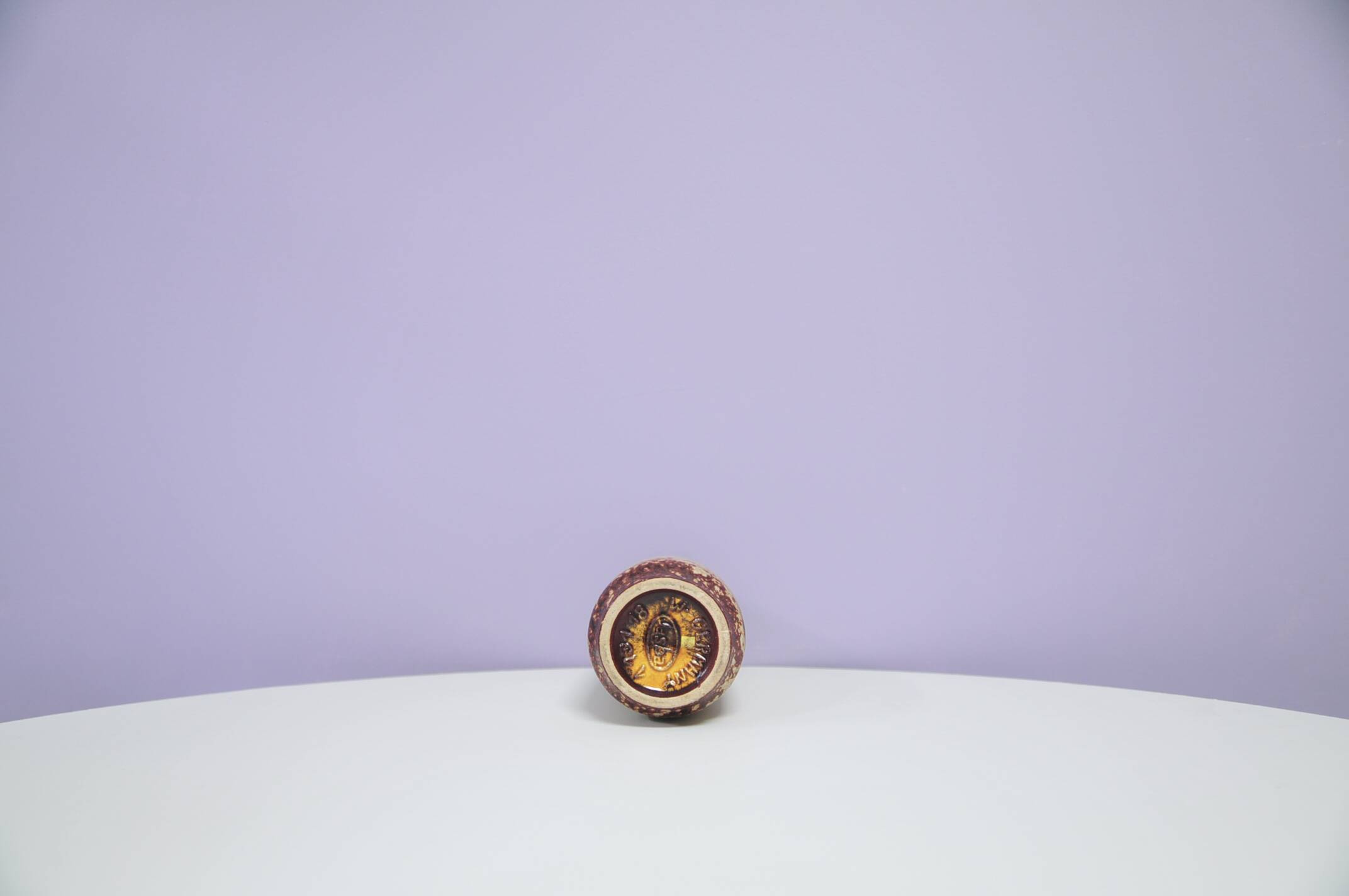 Beige tapered West Germany vase