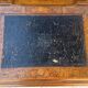 Davenport desk in marquetry walnut, Victorian era.