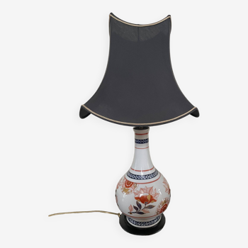 Lampe porcelaine Imari