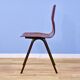 Set of 6 dining chairs in teak / plywood by Obo Eromes, 1970s