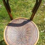 Pair of Thonet bistro chairs