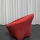 Set of 3 Space Age armchairs in the style of Pierre Paulin.