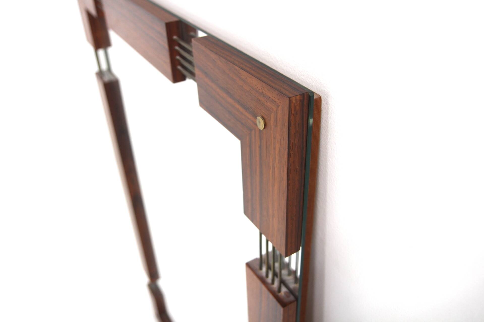 Scandinavian mirror "No 7009", Glas & Trä, Sweden, 1960, 120x80cm