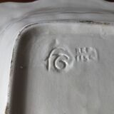 Asparagus dish with integrated drainer