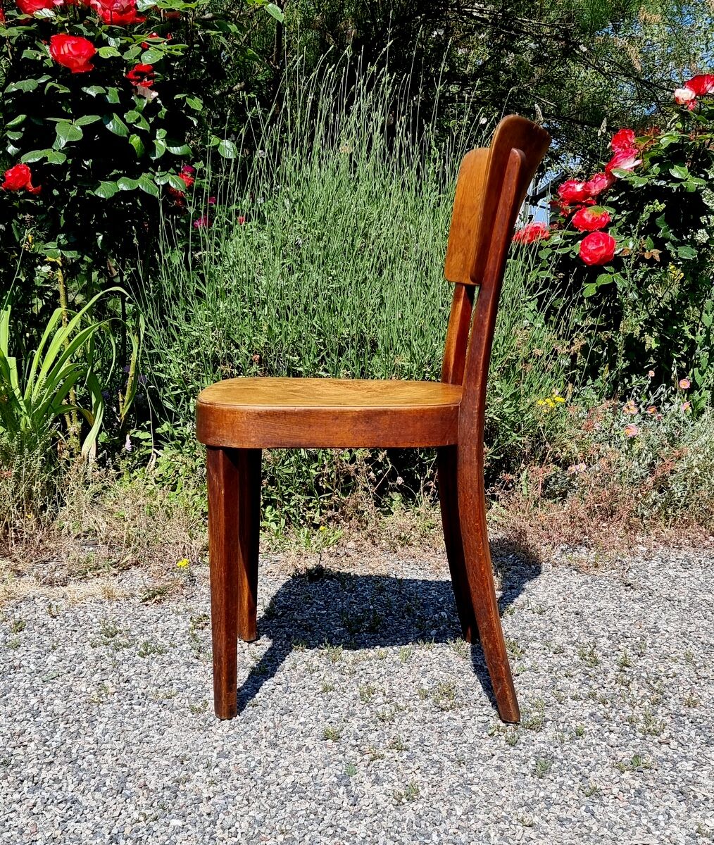 Chaise bistrot Horgen Glarus années 60