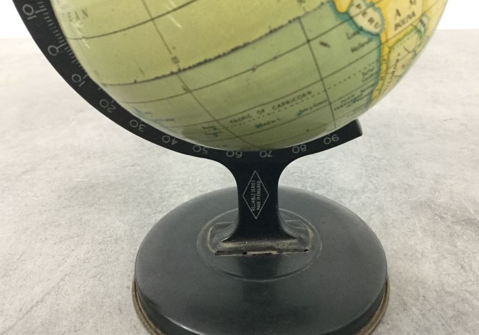 Globe land made in England 1950