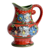 Bay Keramik - Vintage pitcher model 99 20 - Floral decor - Made in West Germany