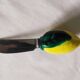 Vintage lemon butter dish in barbotine - Creation A. Ferlay Vallauris (A