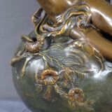 Pair of Regulate Vases, signed L. Moreau – Late 19th century