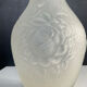 Large Italian frosted glass vase from the 1970s.