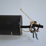 Chandelier pendant lamp Doria Leuchten West Germany 1960