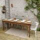 Oak farmhouse table