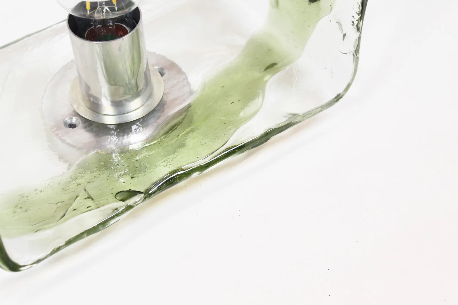 Pair of Murano glass wall lamps by Kalmar, Austria 1970s (2 pairs available)