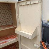 Metal cabinet industrial kitchen