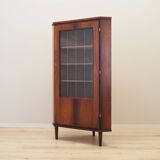 Vitrine en palissandre, design danois, années 1970, production : Danemark