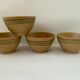 Stoneware bowls Selency x Monoprix Croisé Laroche