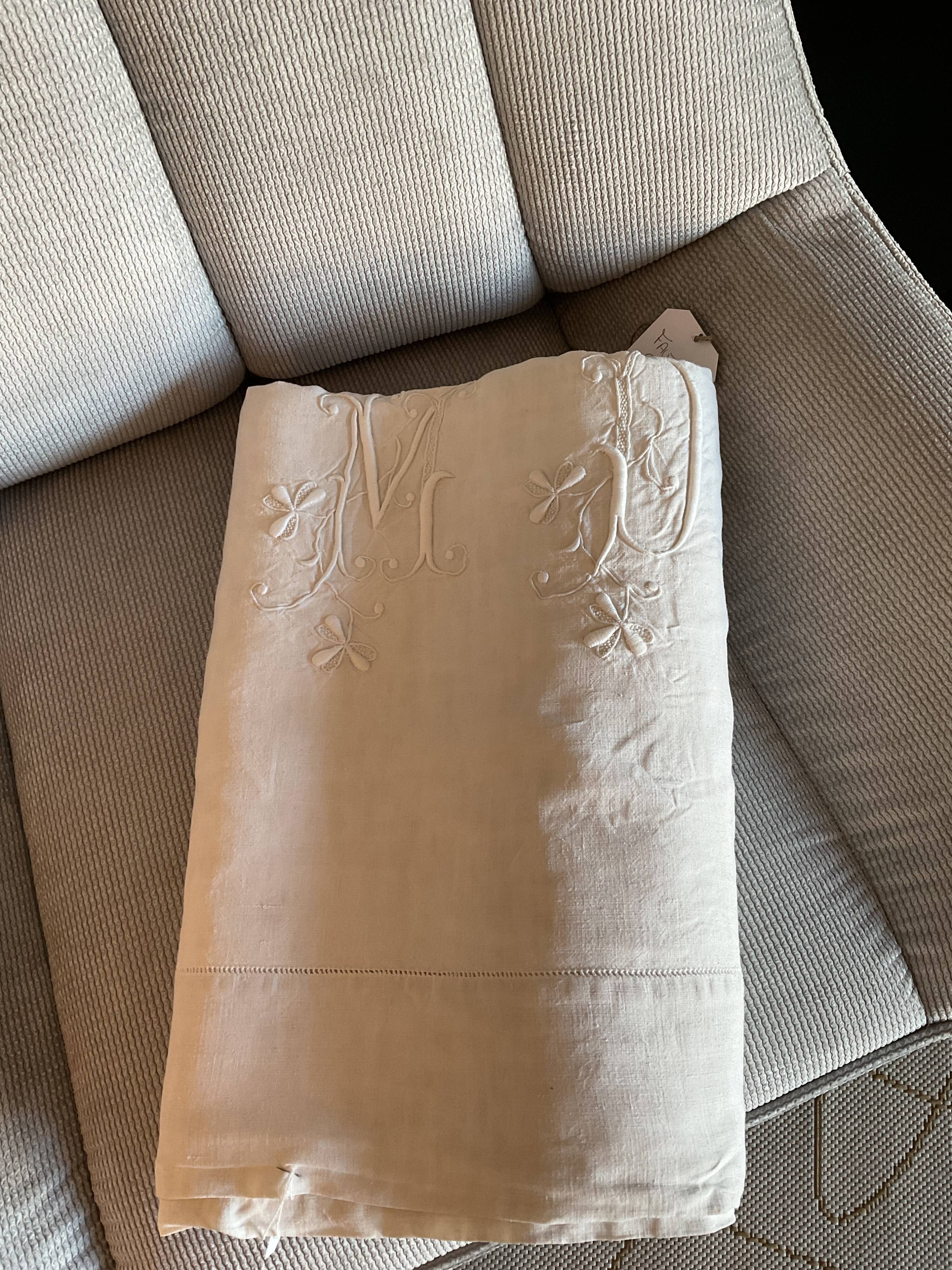 Old Embroidered Cloth. MD