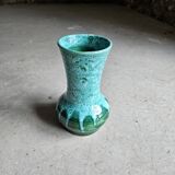 Green and blue lava ceramic pot pitcher