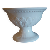 Vintage porcelain fruit bowl made in Italy