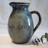 Vintage glazed stoneware pitcher