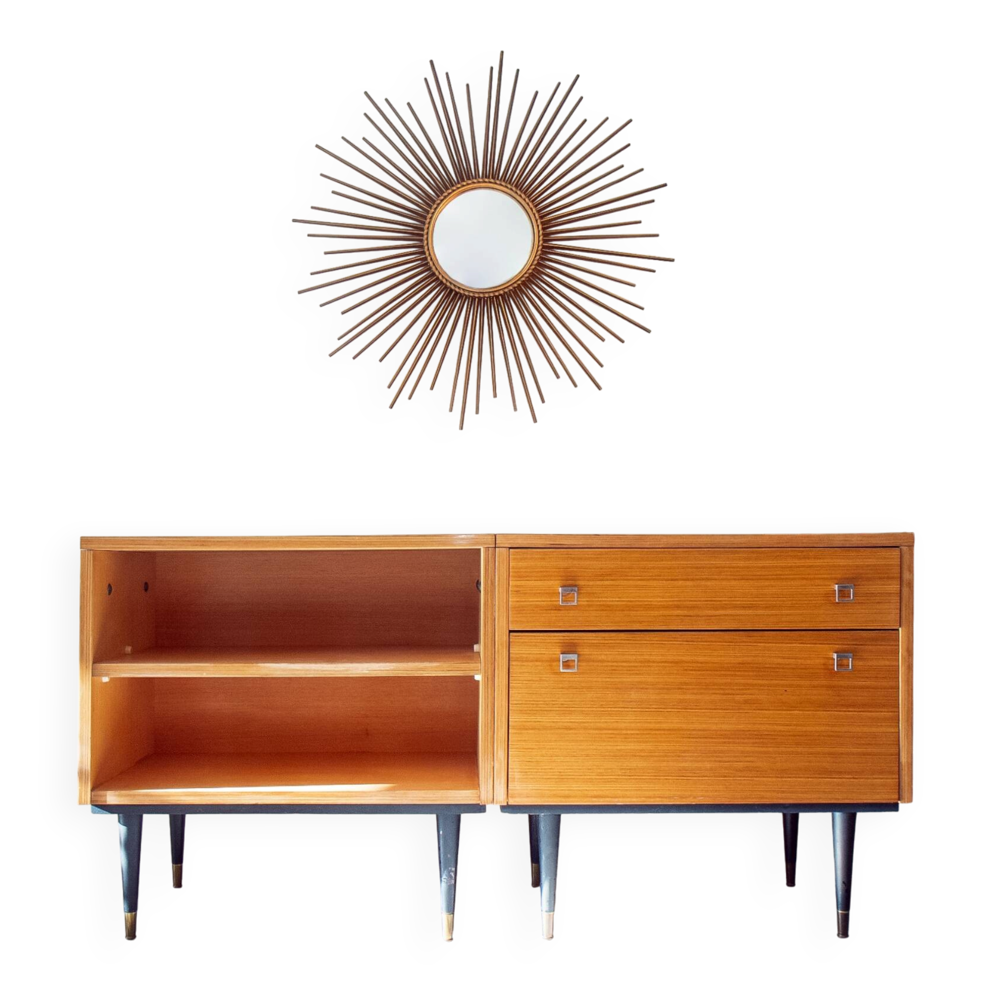 Enfilade modulable, teck, 1970