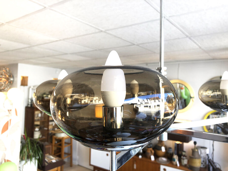 Italian chandelier from Sciolari, Milan 1970