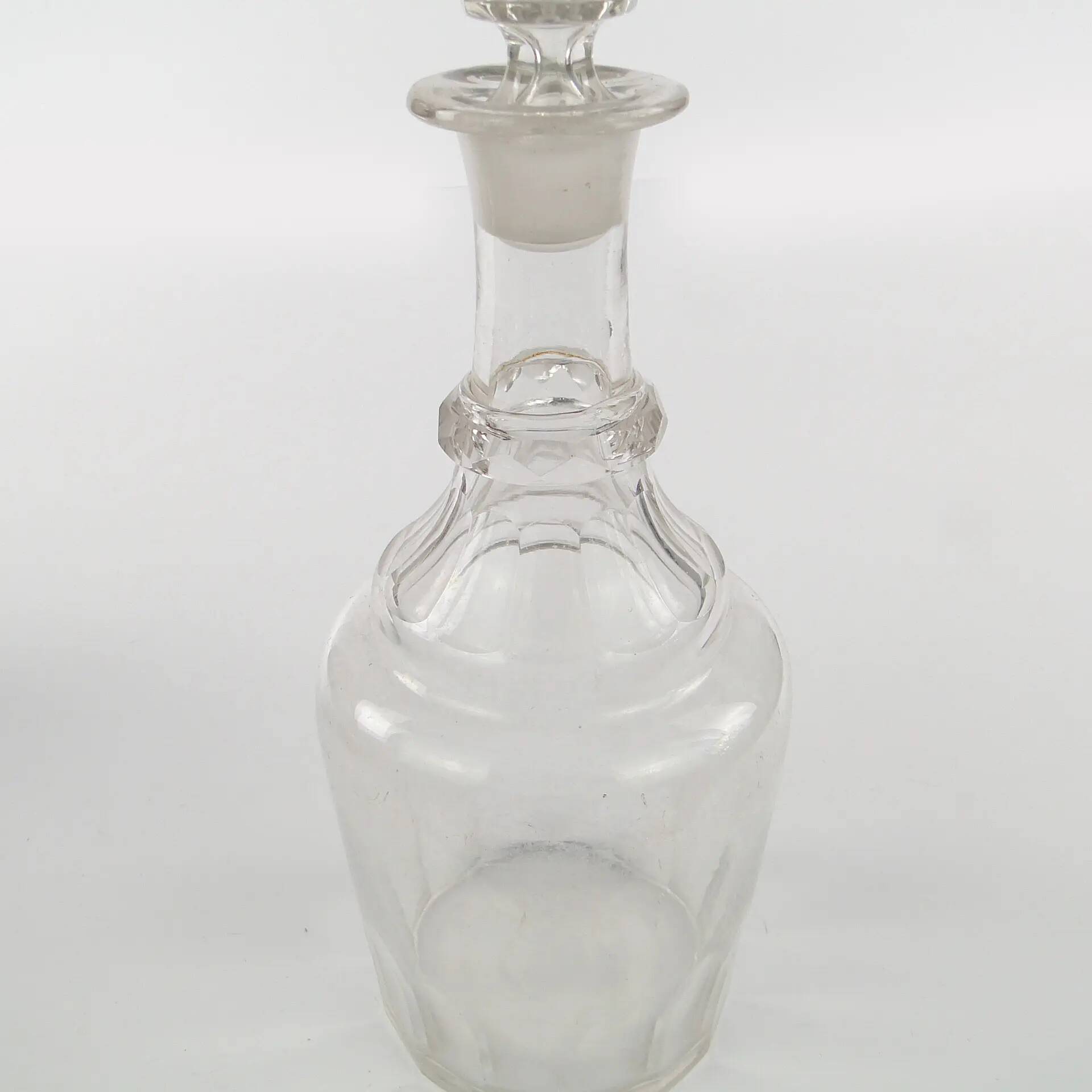 Art Deco carafe, crystal, Sweden, 1950s