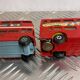 Lot de  Bus Anglais  En Métal Vintage