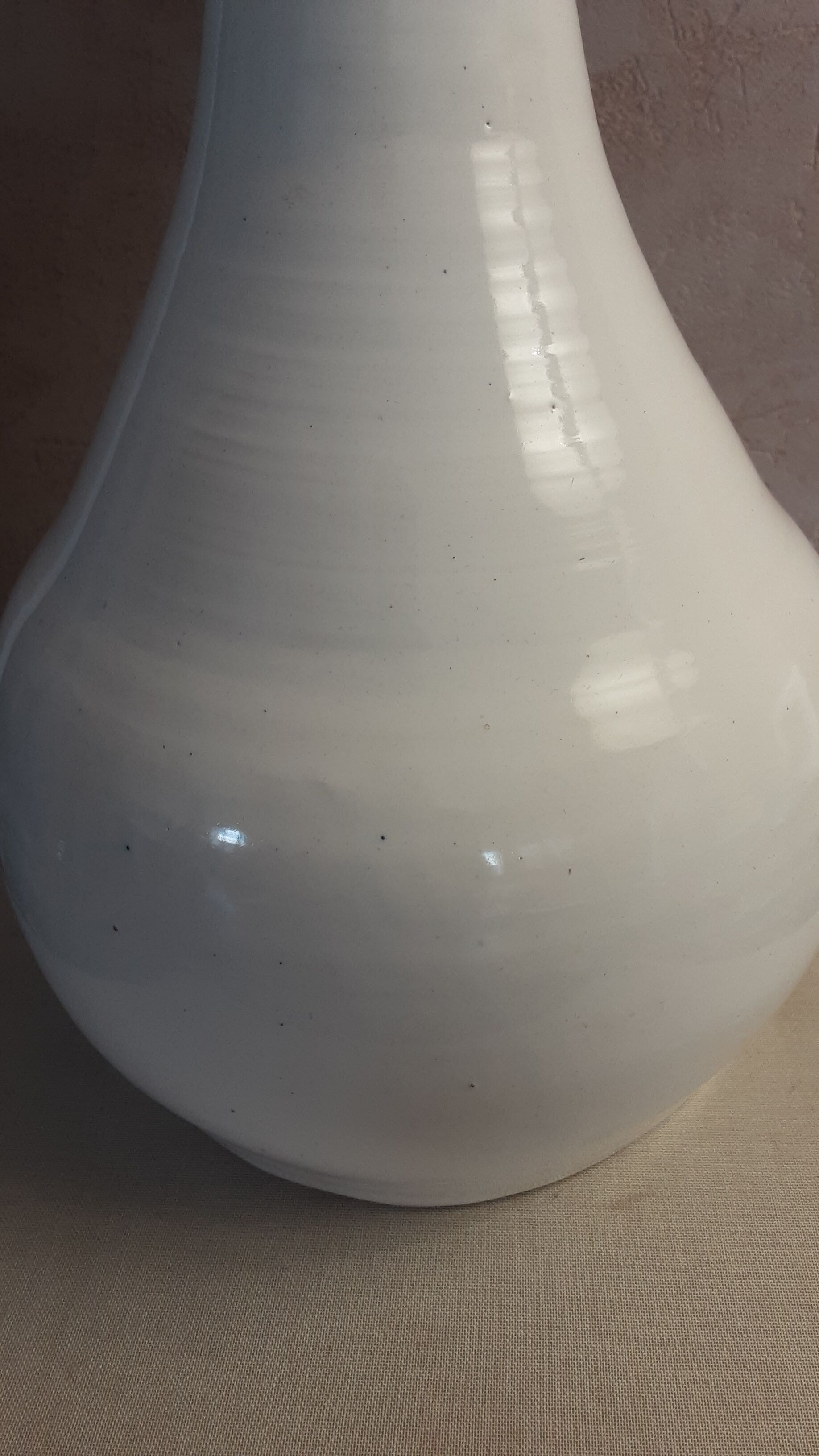 Enamel vase- vintage