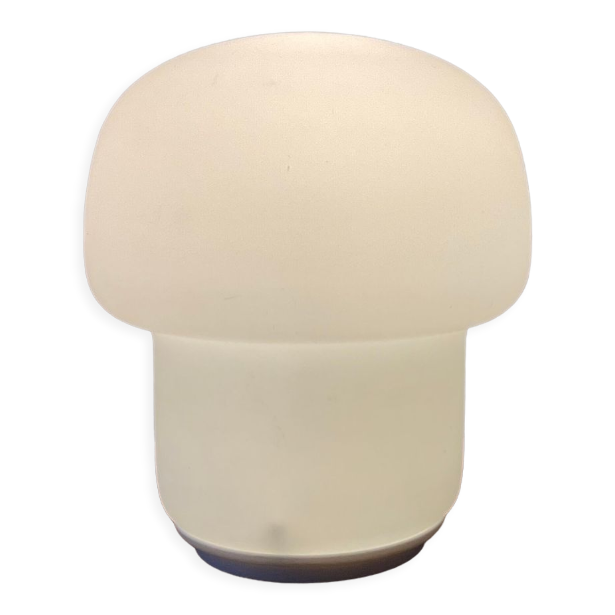 Opaline mushroom lamp