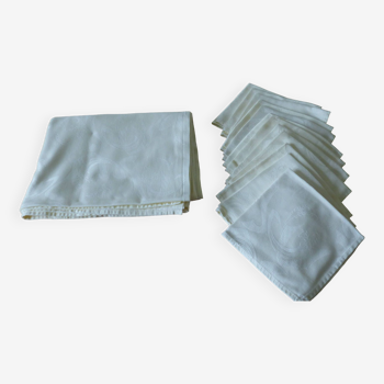 nappe + 12 serviettes