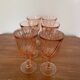 Rose liqueur or port glasses Rosaline d'Arcoroc