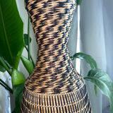 Vase en osier