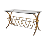 Regency bamboo coffee table