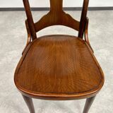 Chaise de salle à manger Jugendstil très rare n°522 par Thonet
