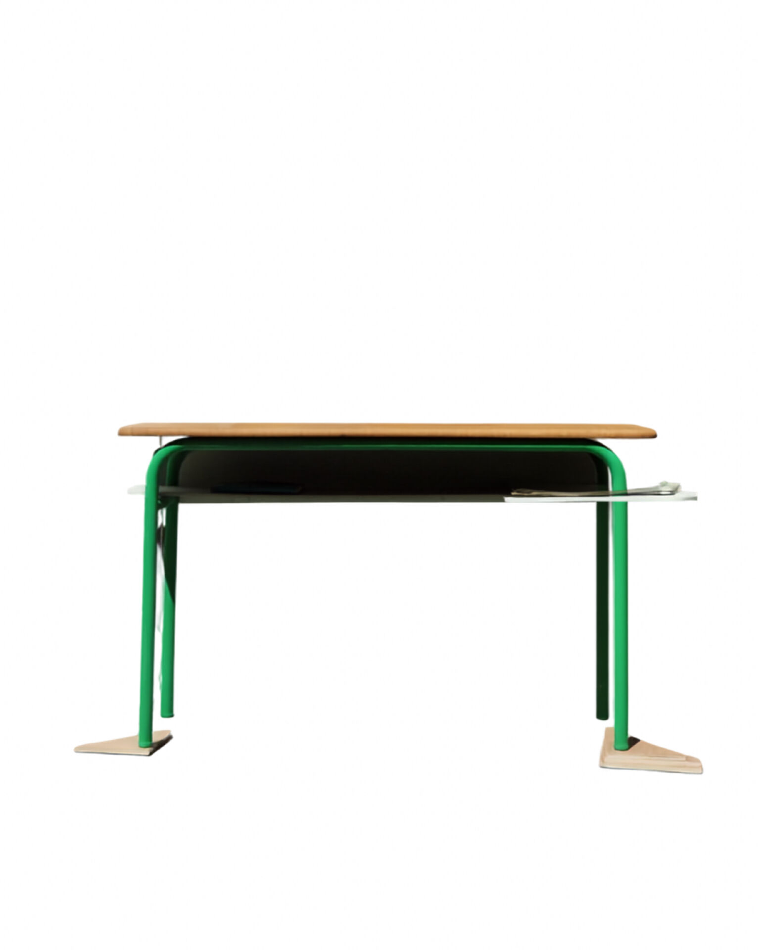 Bureau double d'école revisité