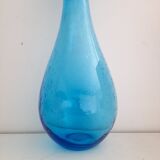 Bubbled glass decanter