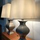 Paire de lampes en métal 1970