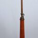 Osvaldo Borsani adjustable floor lamp brass & cherry wood 1950s