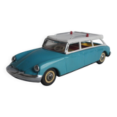 Petite voiture ancienne en tôle, Citroën DS break, 1960