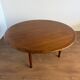 Vintage Danish round coffee table – in the style of Johannes Andersen