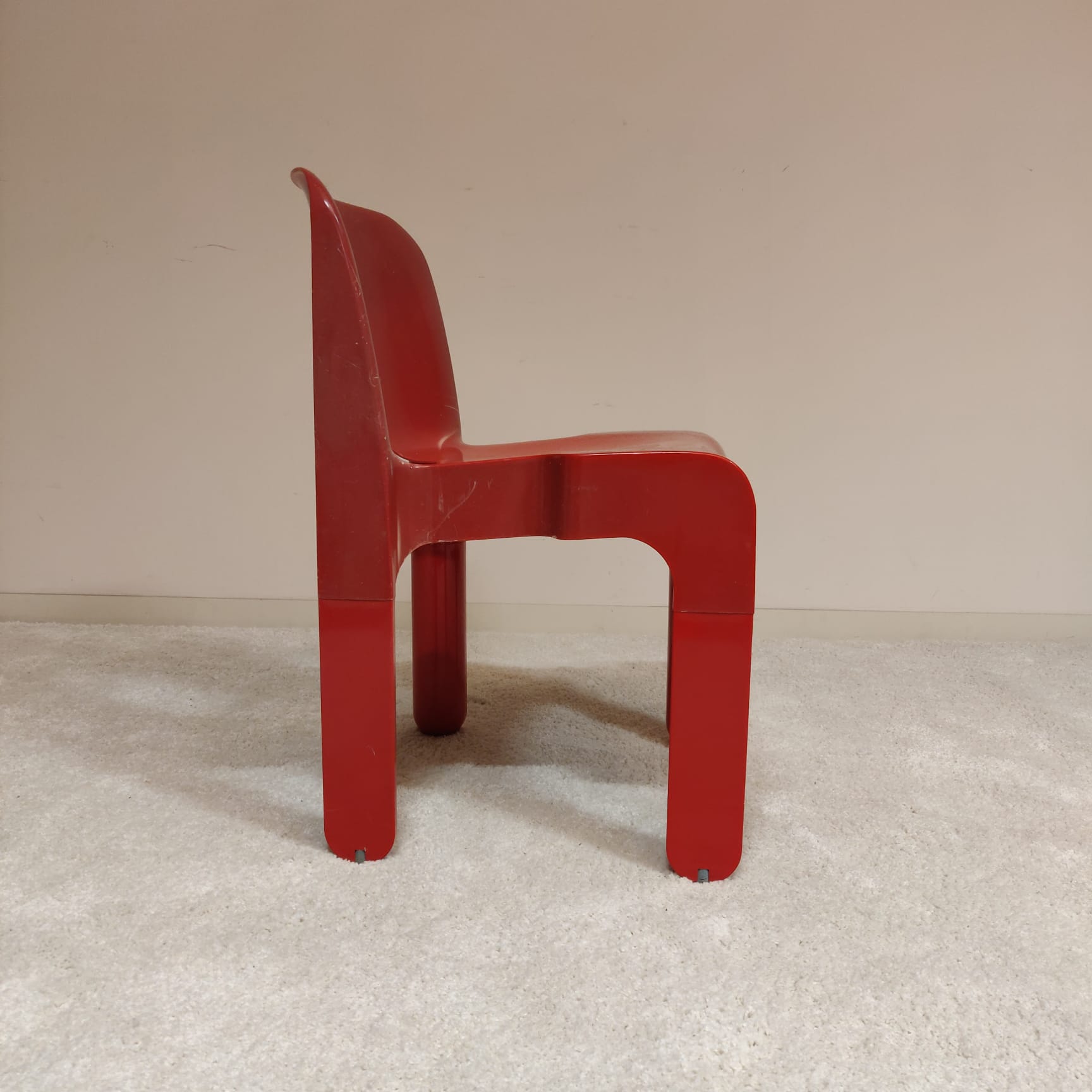 Set of 6 Universale 4867 Chairs by Joe Colombo for Kartell