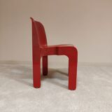 Set of 6 Universale 4867 Chairs by Joe Colombo for Kartell