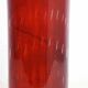 Orange vintage glass vase