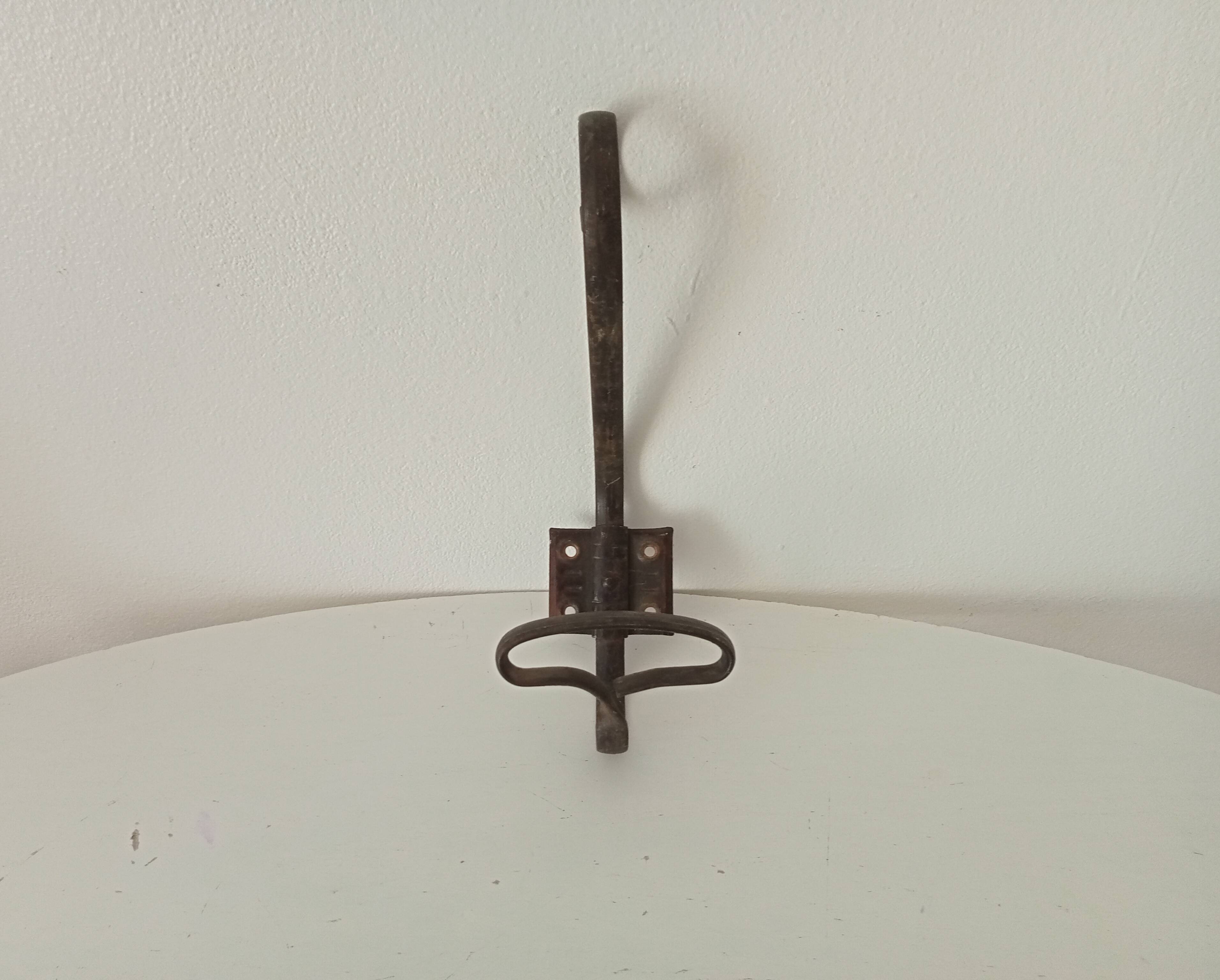 Set of 3 vintage coat hooks.