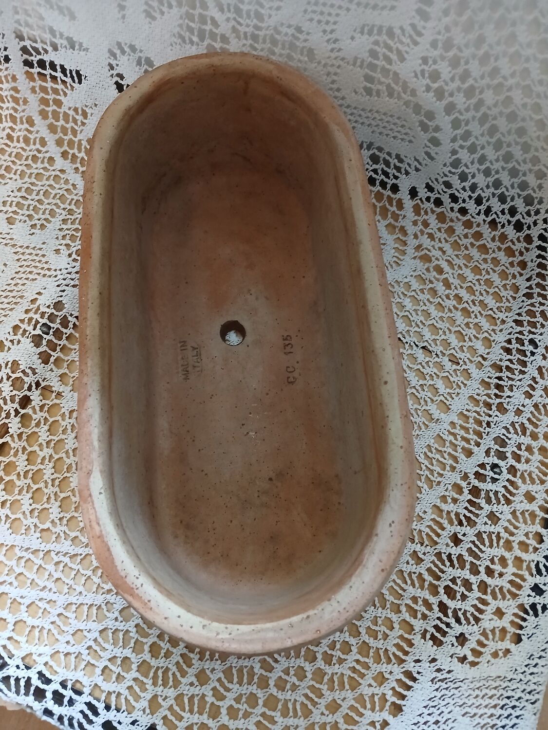 Tuscan terracotta planter